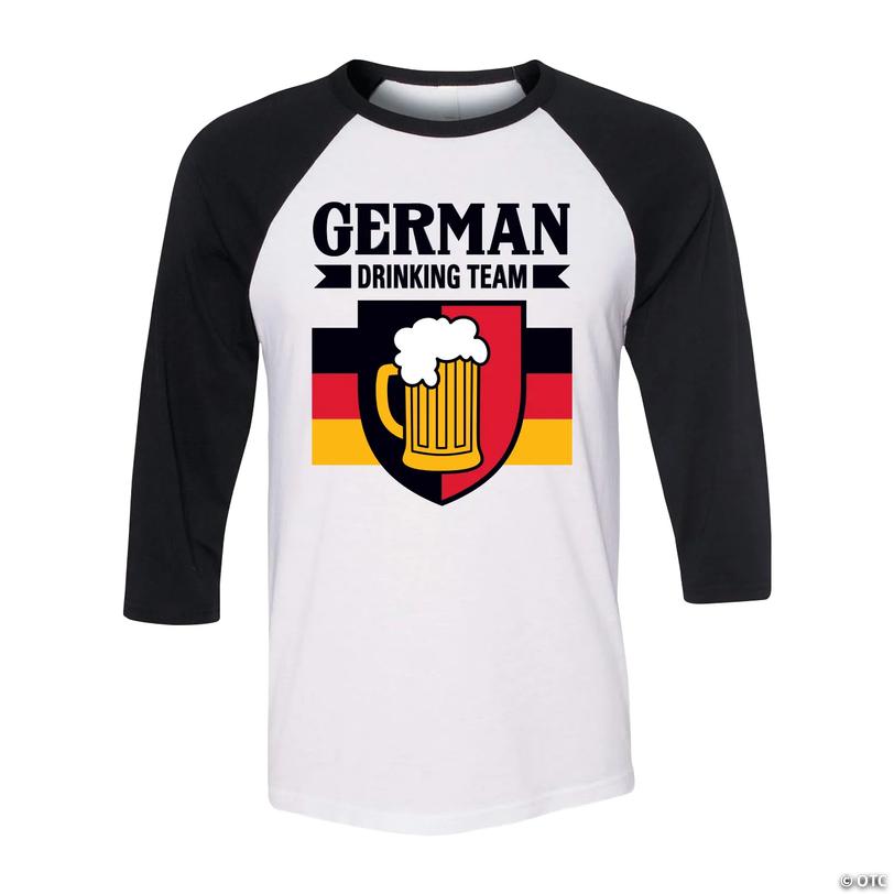 German Drinking Team Adult&amp;#8217;s T-Shirt - Extra Large Image