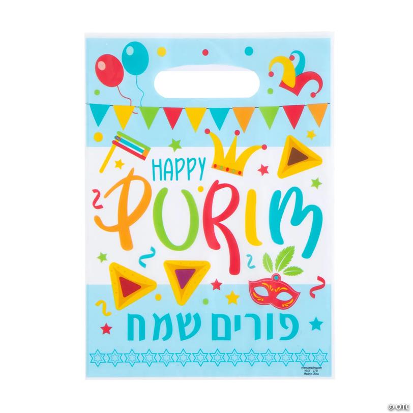 Bulk  50 Pc. Purim Treat Bags Image