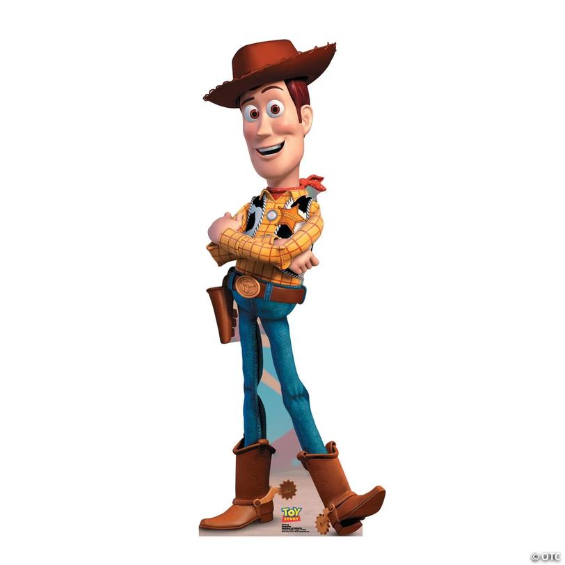 58" Disney Pixar's Toy Story Sheriff Woody Life-Size Cardboard Cutout Stand-Up Image