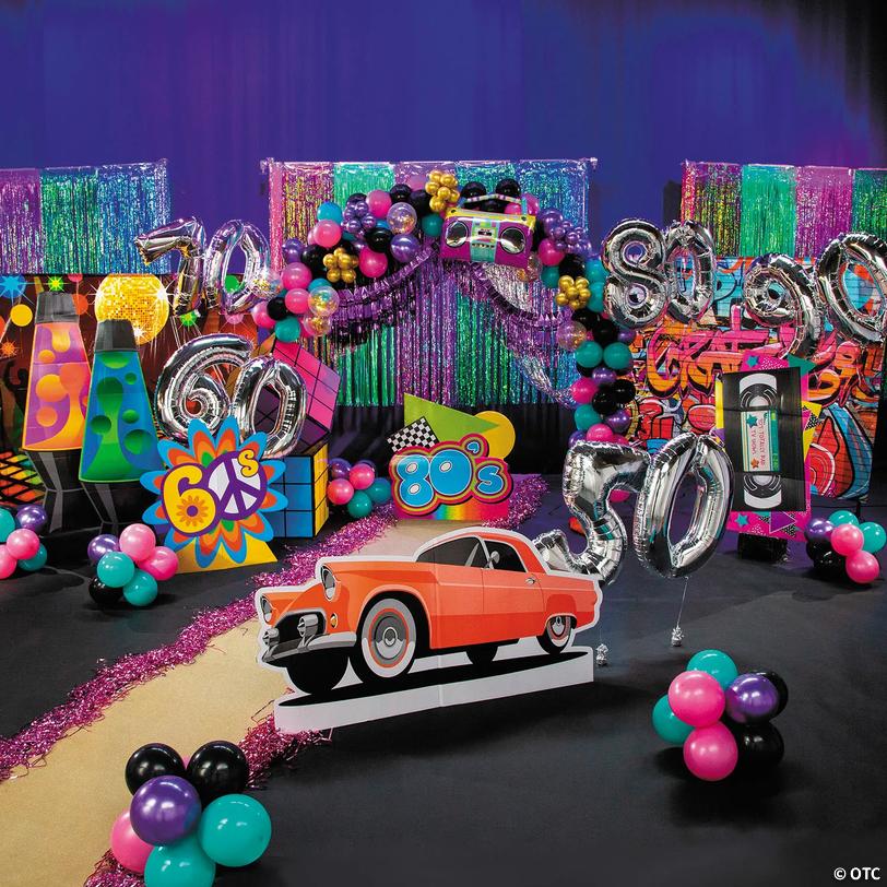 Through The Decades Grand Event Party Supplies | Oriental Trading