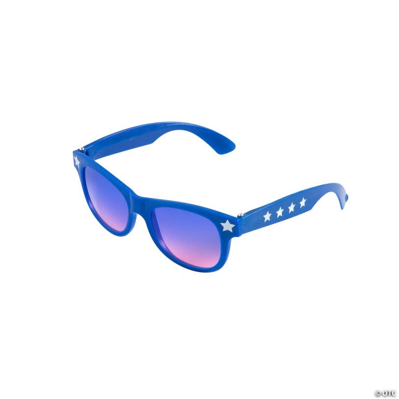 Kids Patriotic Gradient Lens Sunglasses - 12 Pc. Image