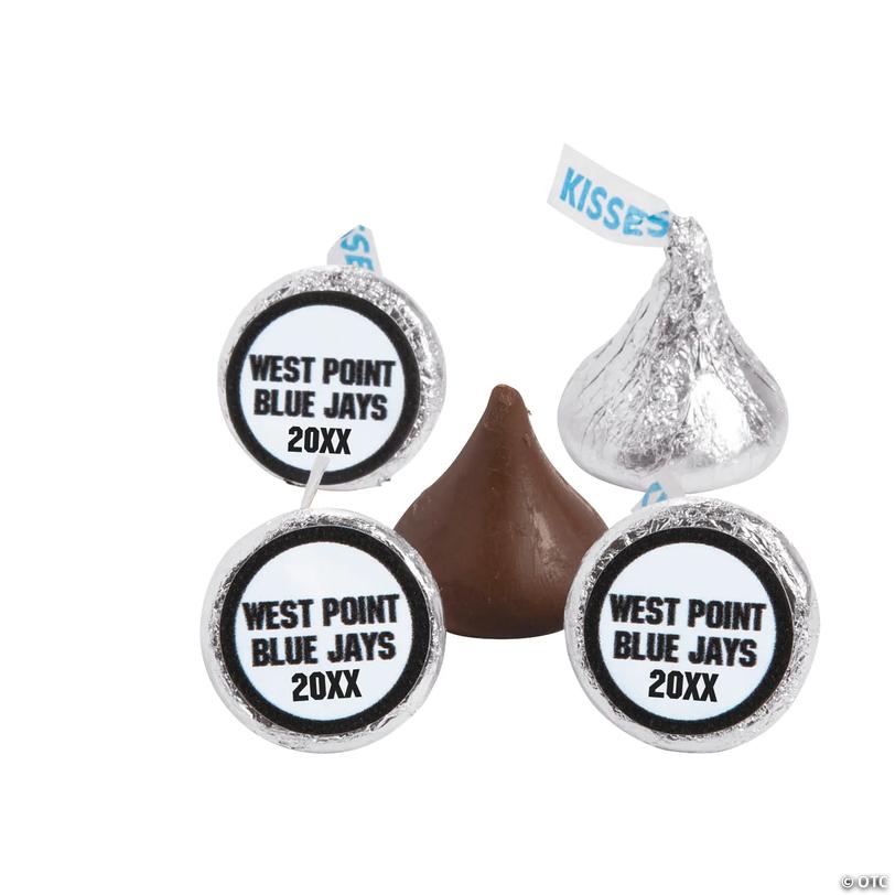 Personalized Spirit Hershey&amp;#8217;s<sup>&amp;#174;</sup> Kisses<sup>&amp;#174;</sup> Stickers - 60 Pc. Image