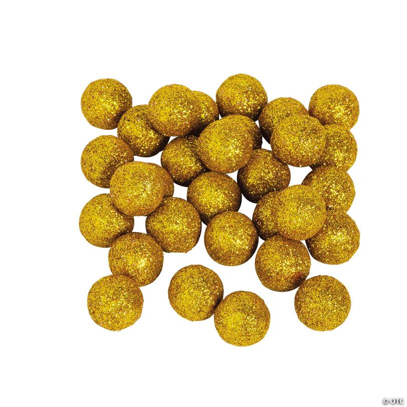 Glitter Ball Vase Filler - 40 Pc. Image