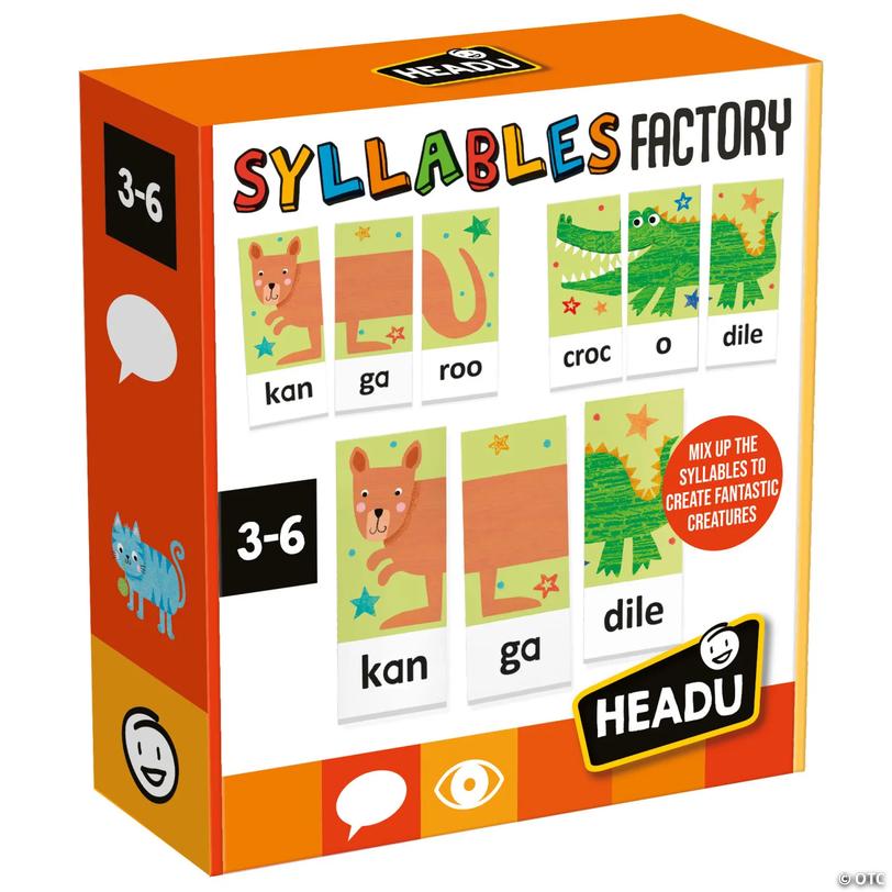 Headu Syllables Factory, Ages 3-6 Image