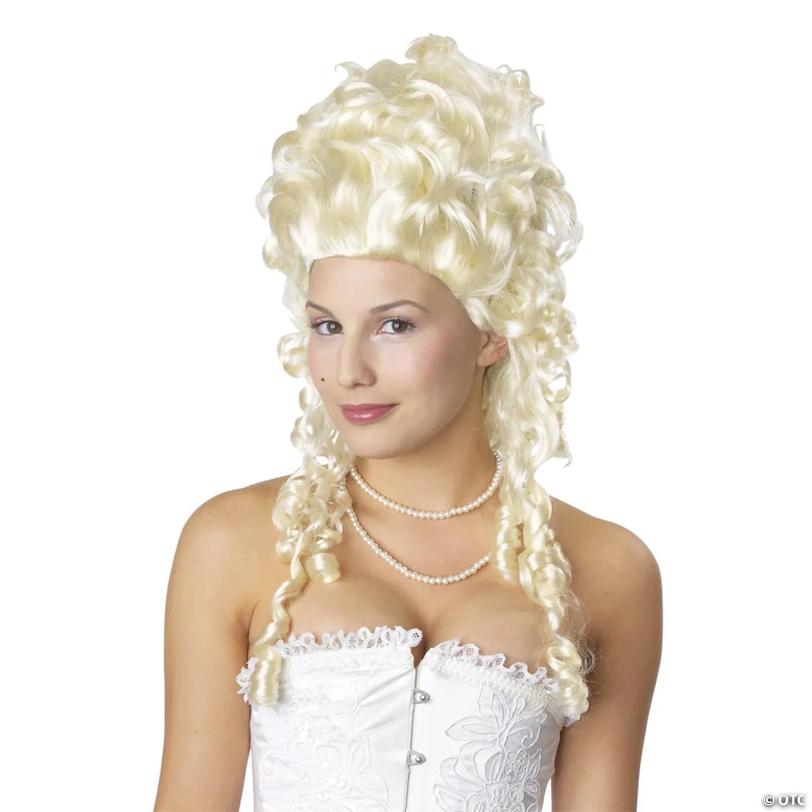 Blonde Marie Antoinette Wig Image