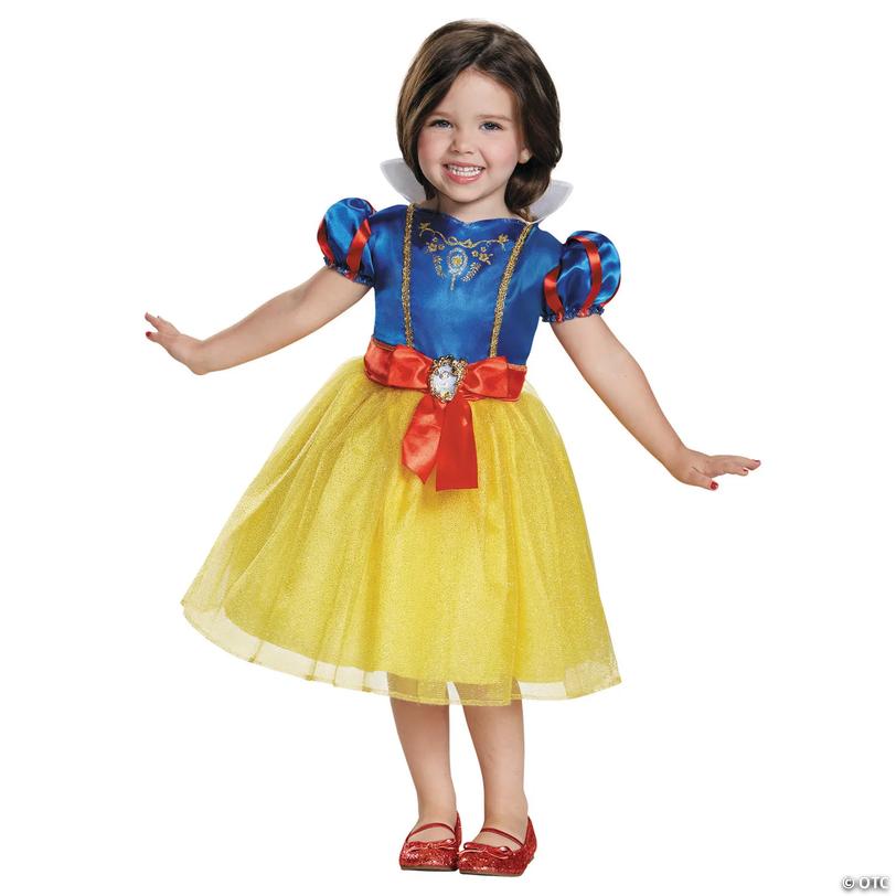 Girl's Classic Snow White and the Seven Dwarfs Snow White Costume - 4-6 Image