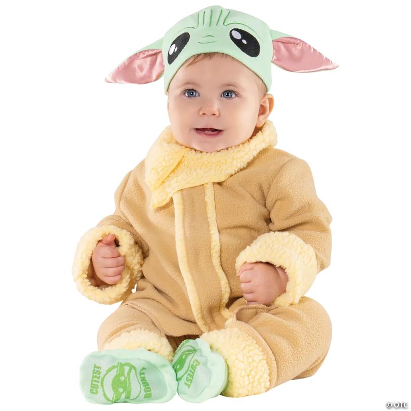 Baby Star Wars&amp;#8482; The Mandalorian&amp;#8482; Grogu&amp;#8482; Costume - 12-18 Months Image