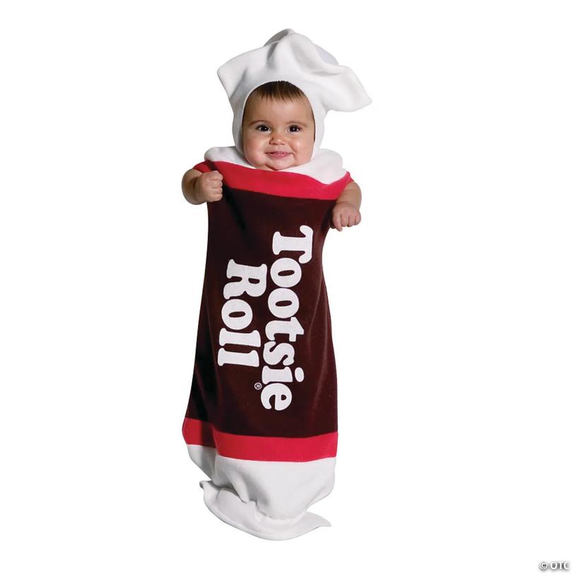 Baby Tootsie Roll&amp;#174; Candy Bunting Costume - 3-9 Months Image