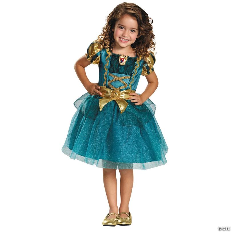 Kids Classic Disney's Brave&amp;#8482; Merida Dress Costume - 4-6 Image