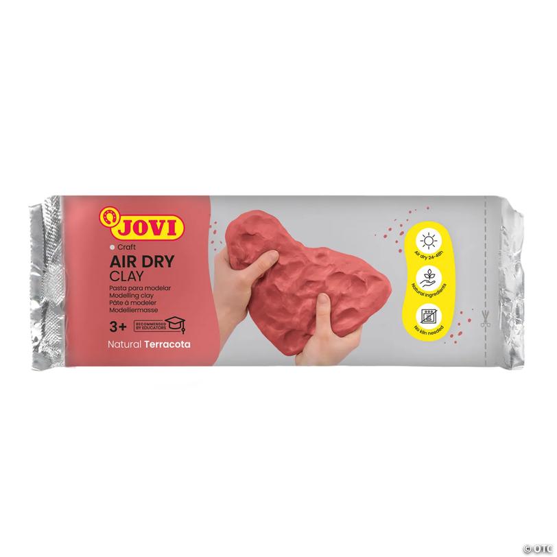 JOVI Air Dry Clay, Terracotta, 2.2lb Bar Image