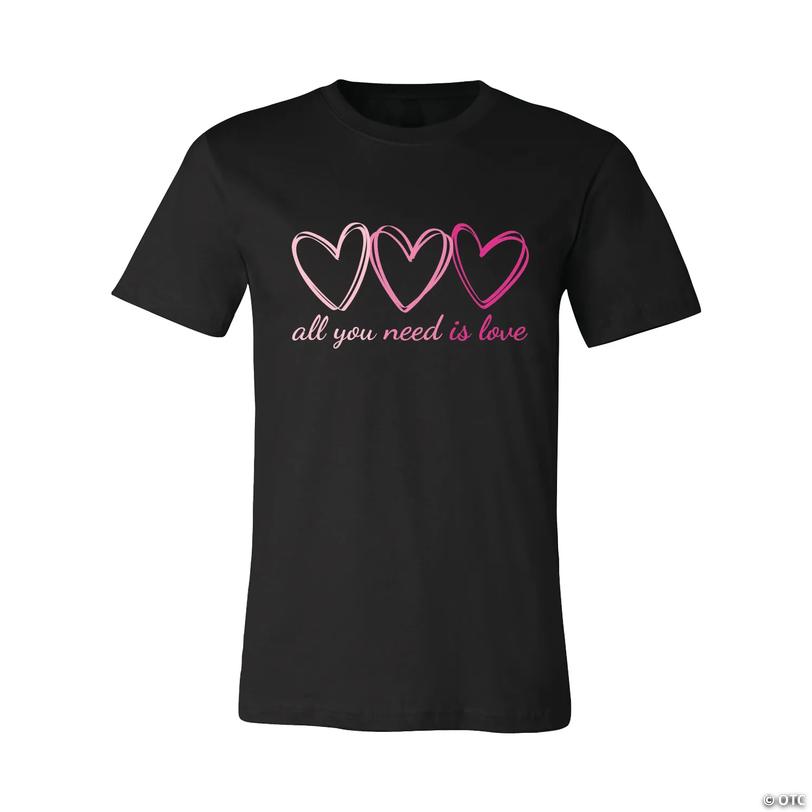 All You Need is Love Adult&amp;#8217;s T-Shirt Image