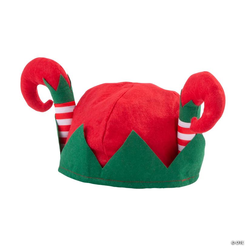 Adults Holiday Hat with Elf Legs - 12 pc Image