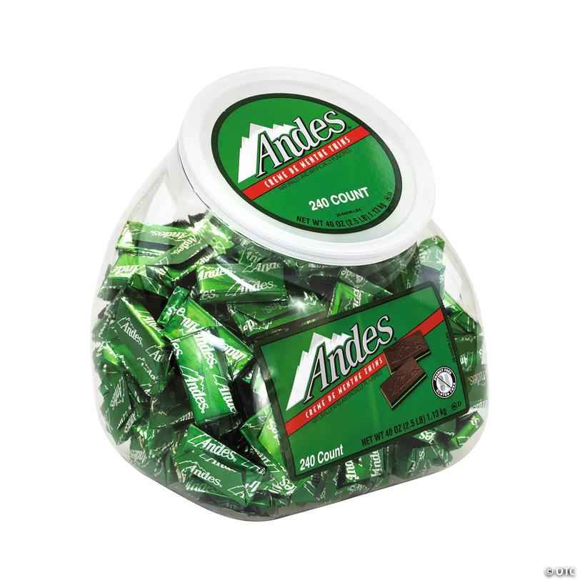 ANDES Creme Chocolate Mint Thins, 240 Pieces Image