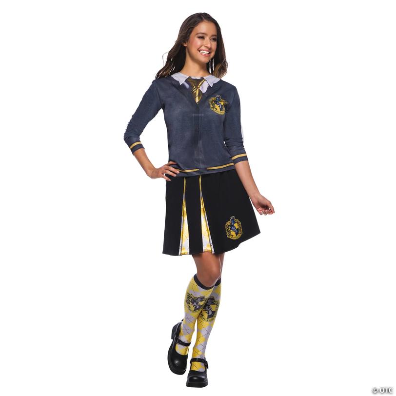 Women's Harry Potter Hufflepuff Costume Shirt Image