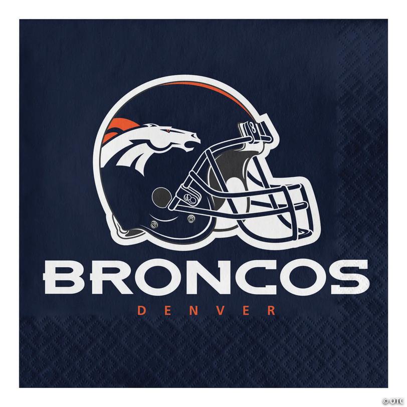 NFL Denver Broncos Napkins 48 Count Image