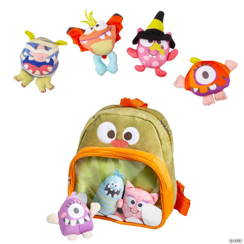 Monster Mayhem Plush Character Assortment - 8 pc Image