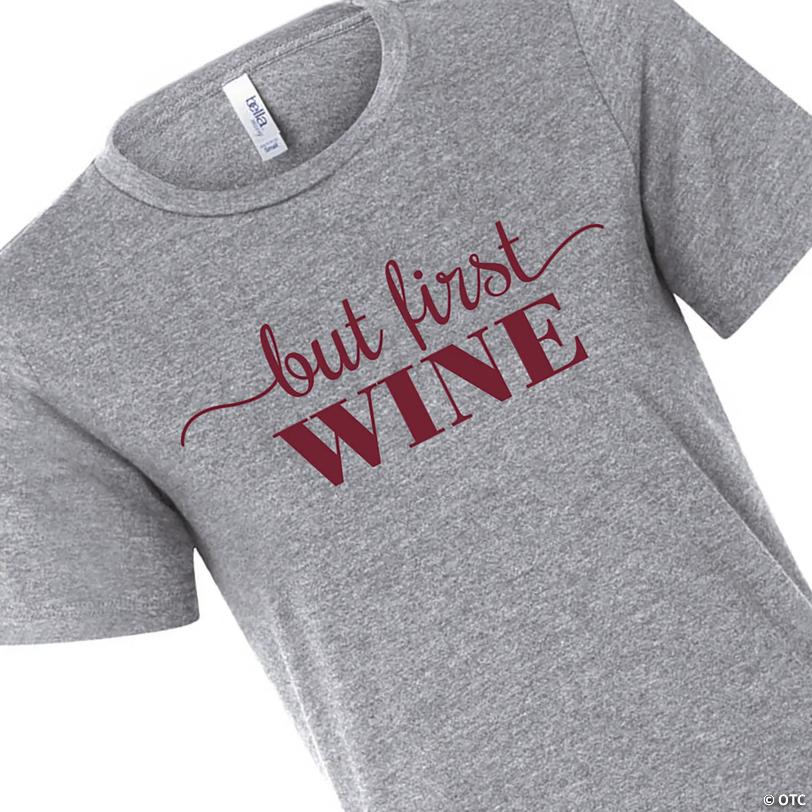 But First Wine Women&amp;#8217;s T-Shirt - 2XL Image