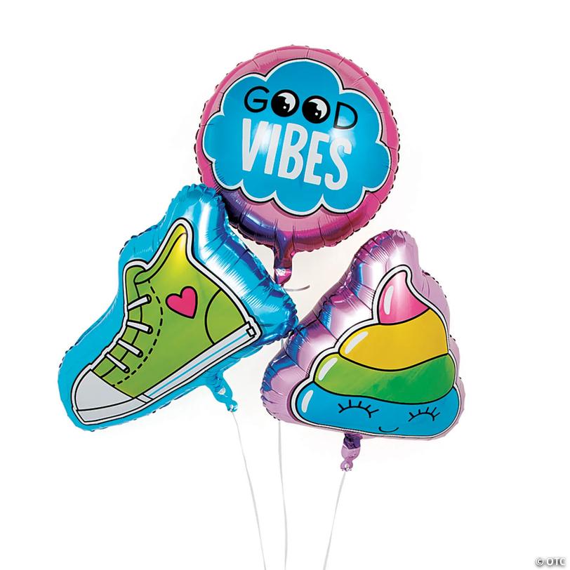 Girl Squad Party 18" Mylar Balloon Set - 3 Pc. Image
