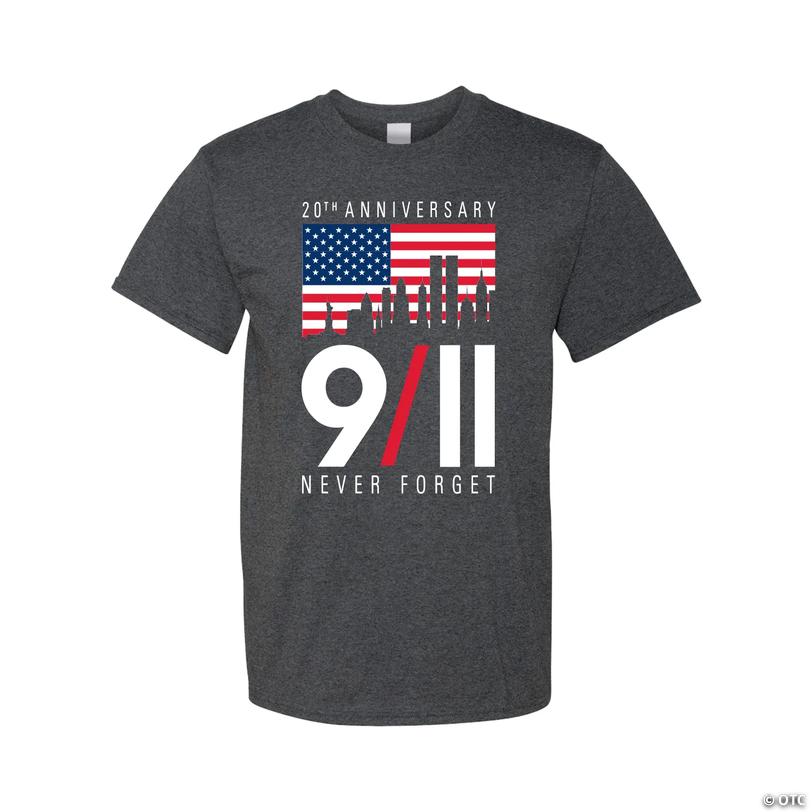 Never Forget 9/11 Adult&amp;#8217;s T-Shirt - Extra Large Image