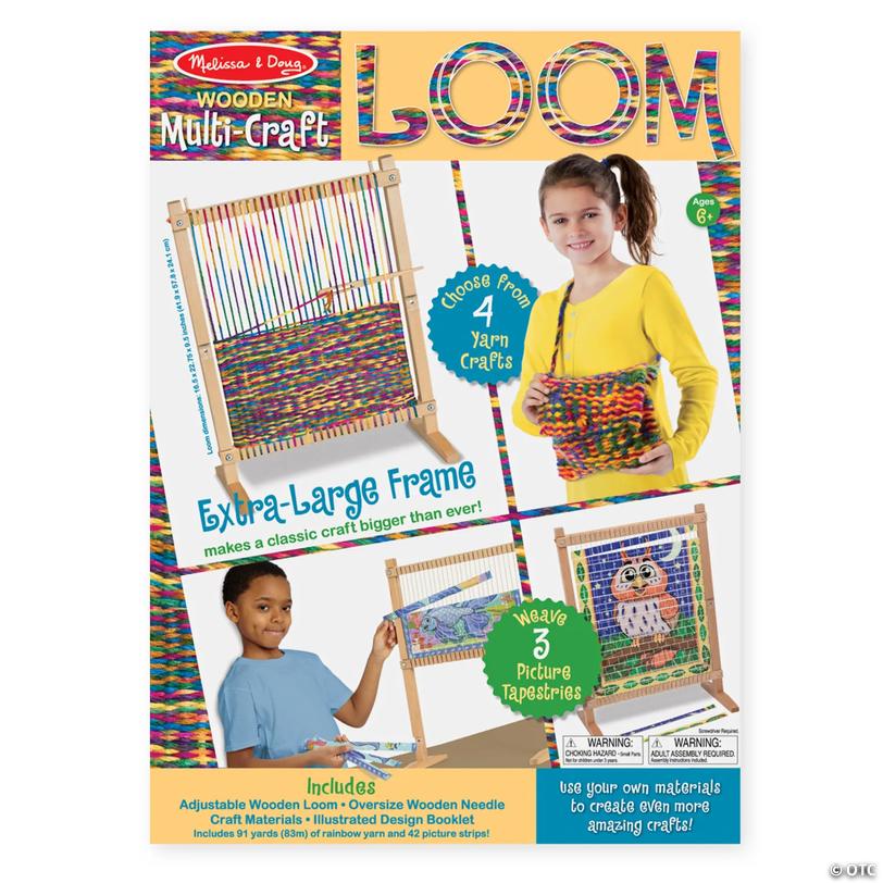Melissa &amp; Doug Multi-Craft Weaving Loom Image