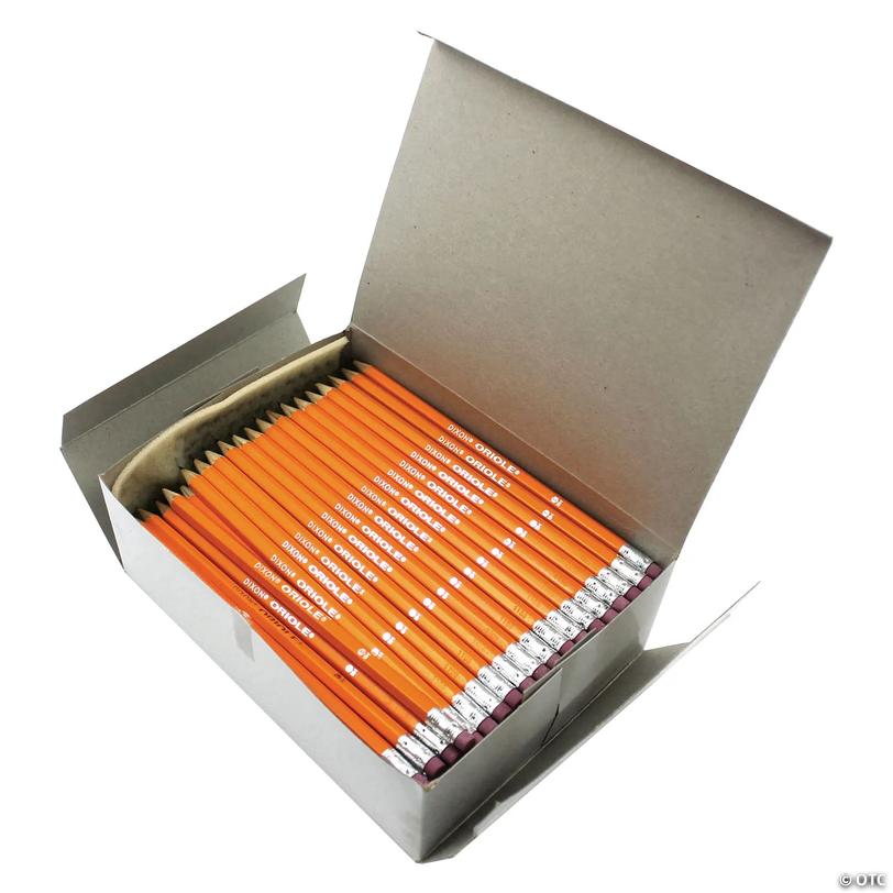 Bulk 144 Pc. Oriole No. 2 Pencils, Pre-Sharpened Image