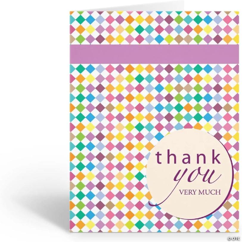 Stonehouse Collection Thank You Very Much Note Card - 10 Boxed Cards ...
