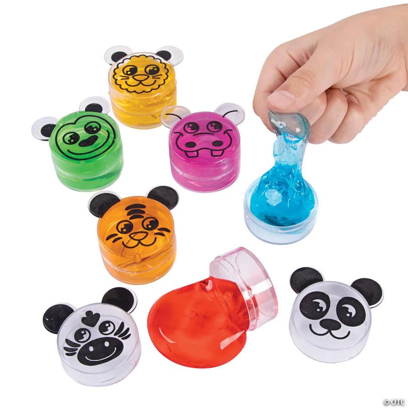 Zoo Animal Slime - 12 Pc. Image