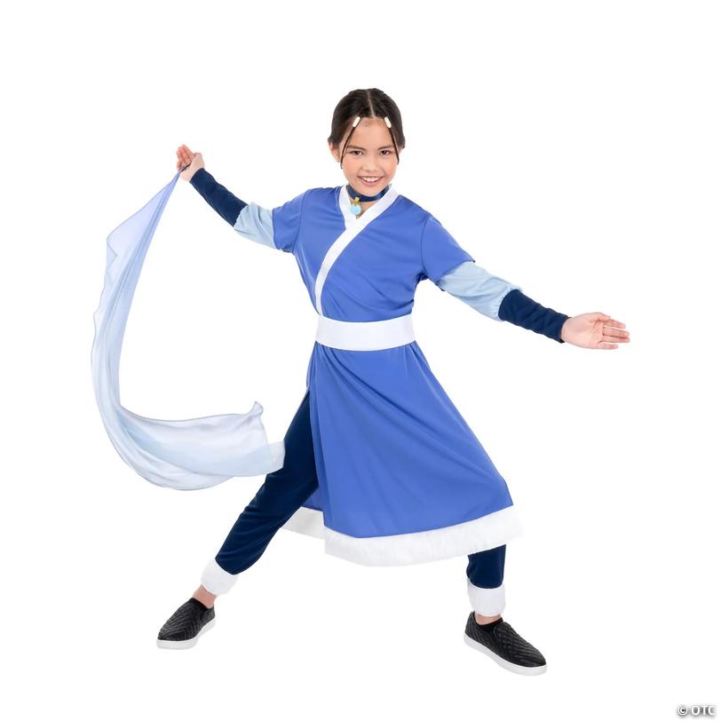 Kids Deluxe Avatar: The Last Airbender&amp;#8482; Katara Costume - Large 12-14 Image