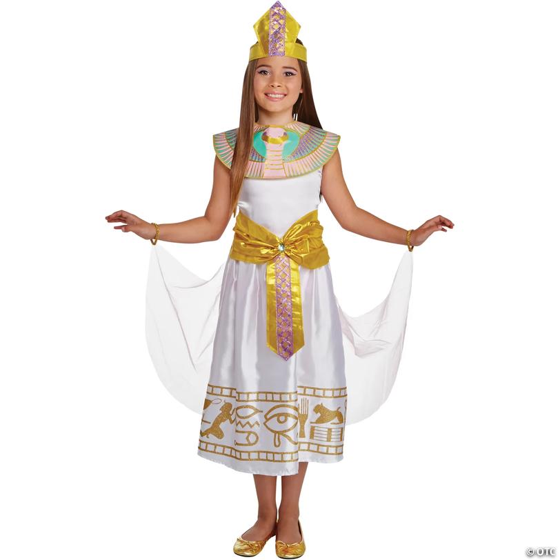 Girl's Colorful Cleo Costume Image