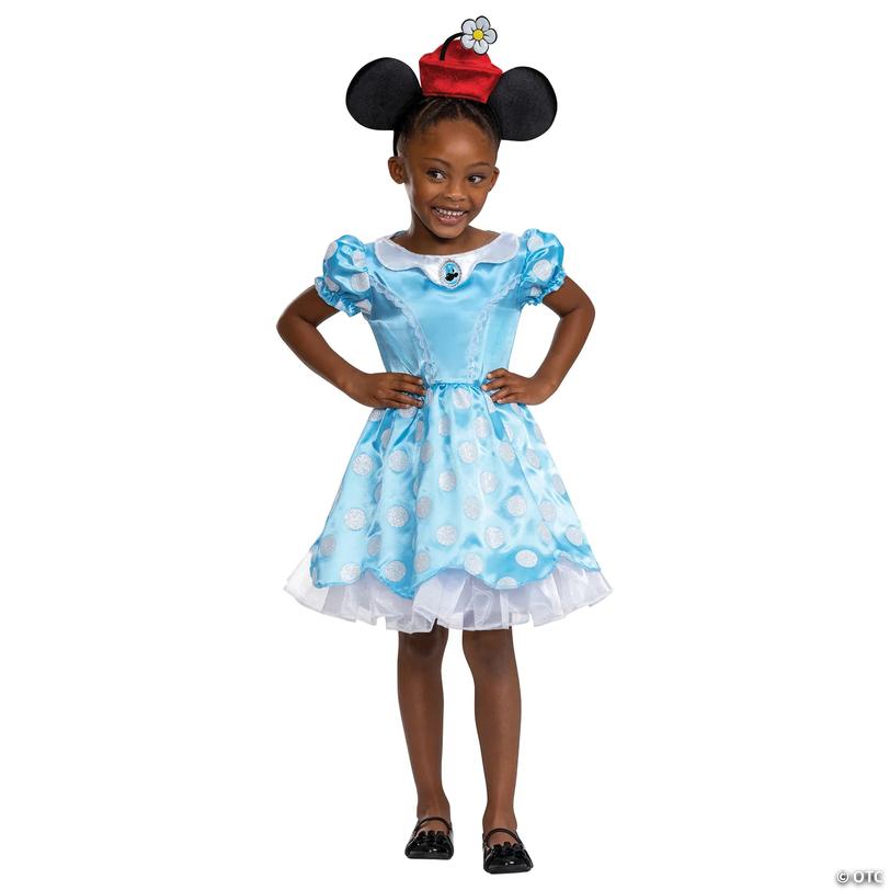 Toddler Vintage Minnie Mouse Costume - Small Image