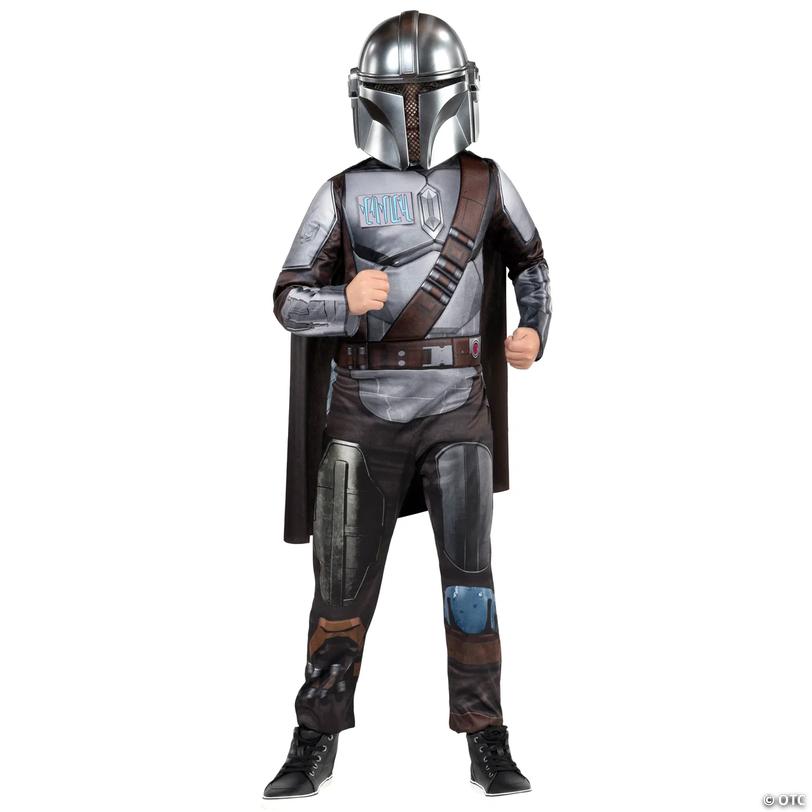 Kids Star Wars&amp;#8482; The Mandalorian&amp;#8482; Light-Up Costume - Small 4-7 Image