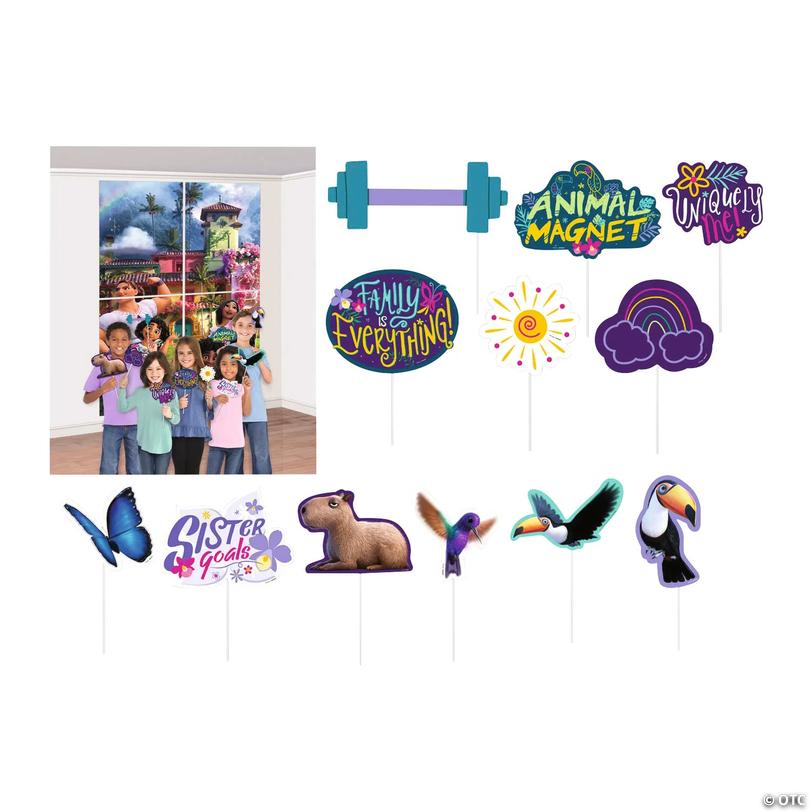 Disney&amp;#8217;s Encanto Scene Setter with Photo Stick Props - 16 Pc. Image