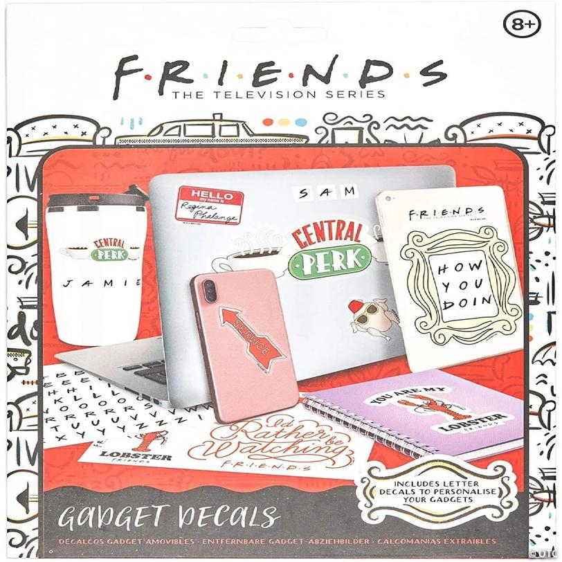Friends Gadget Decal Stickers 4 Sheets
