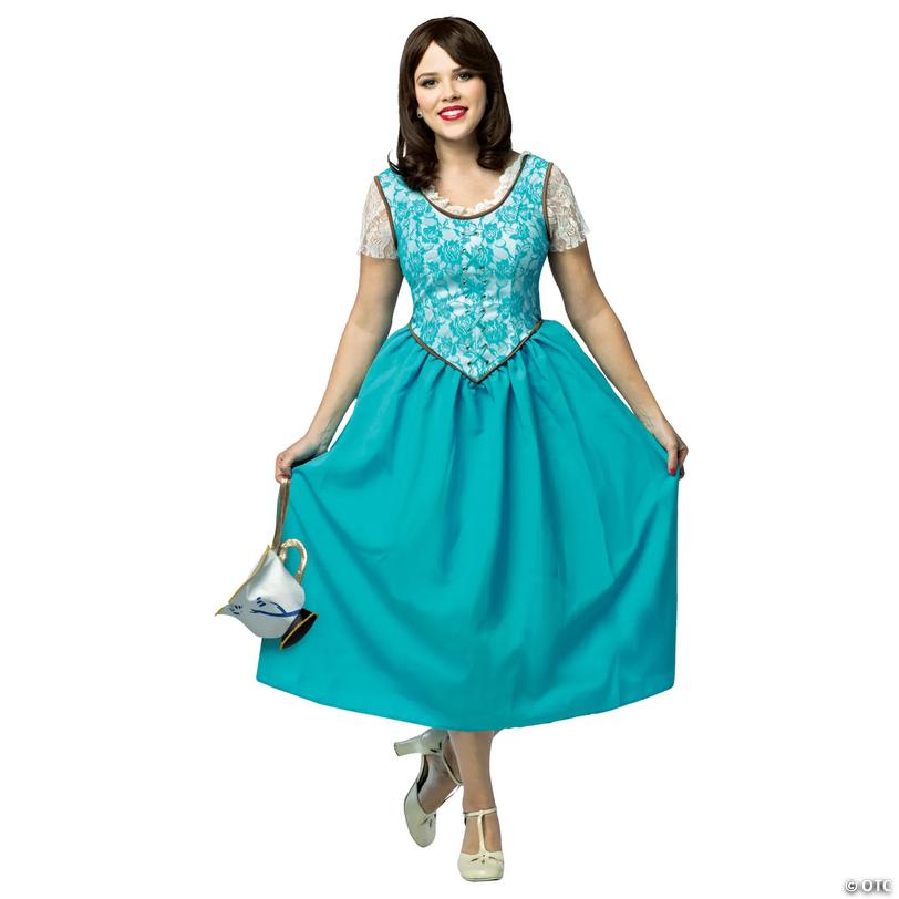 Women's Once Upon A Time Belle Costume Image