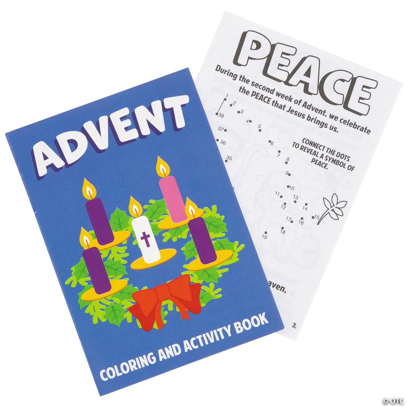 Christmas Advent Activity Books - 24 Pc. Image