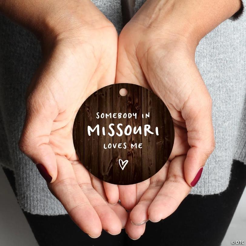 MDF Ornament Somebody in Missouri Loves | Oriental Trading