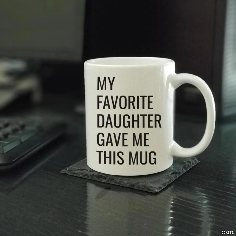 Favorite Daughter Gave Me Ceramic Mug | Oriental Trading