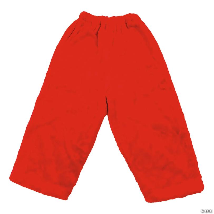Adults Deluxe Plush Professional Santa Pants Image