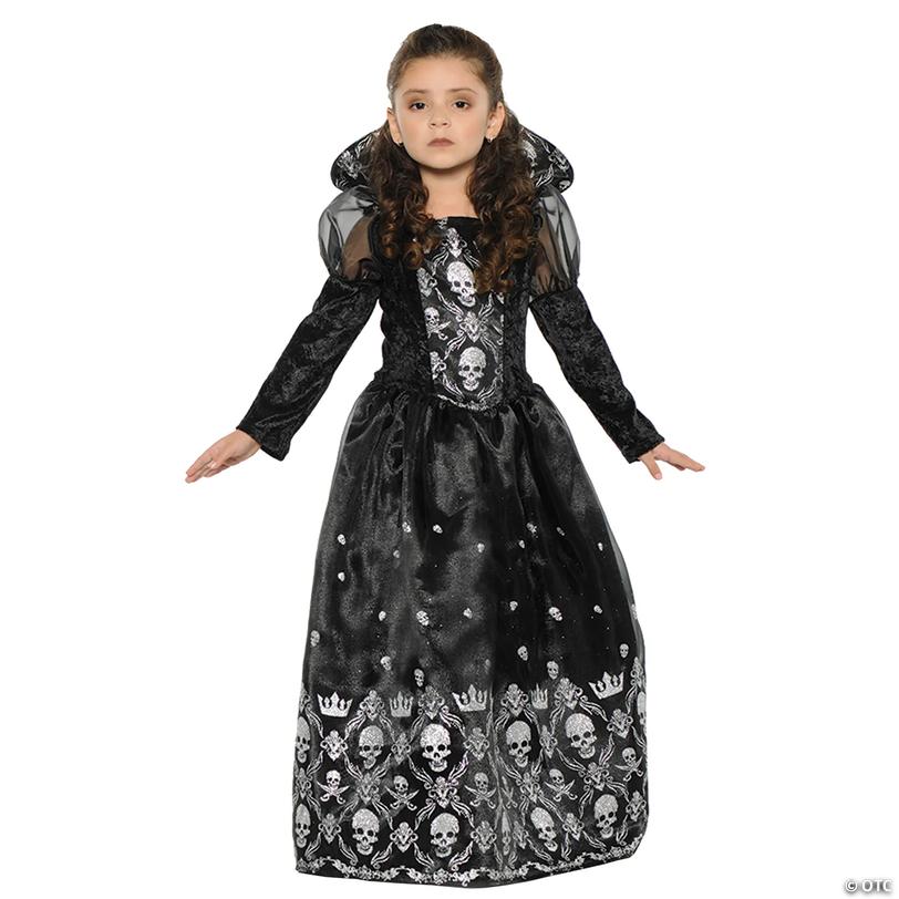 Girl's Dark Princess Costume Image