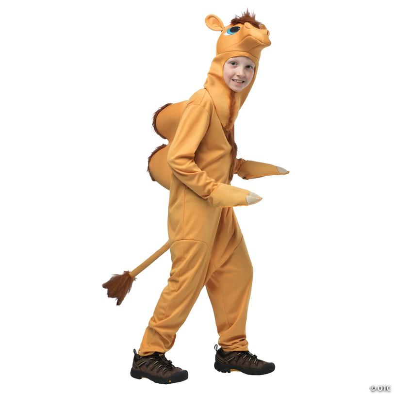 Kids Camel Jumpsuit Costume - 7-10 Image