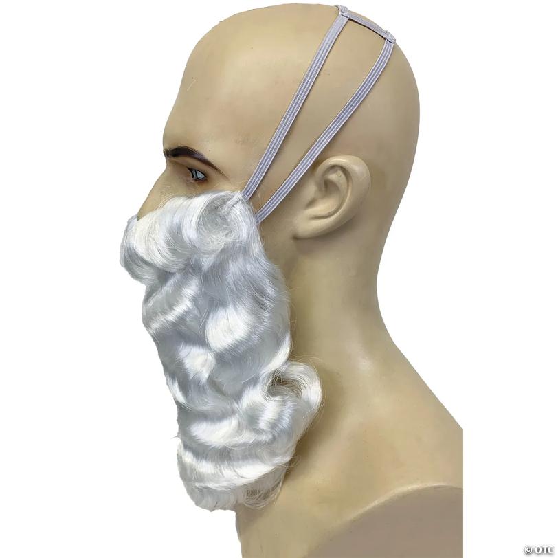 Adults Synthetic Fiber Santa Beard &amp; Mustache Image