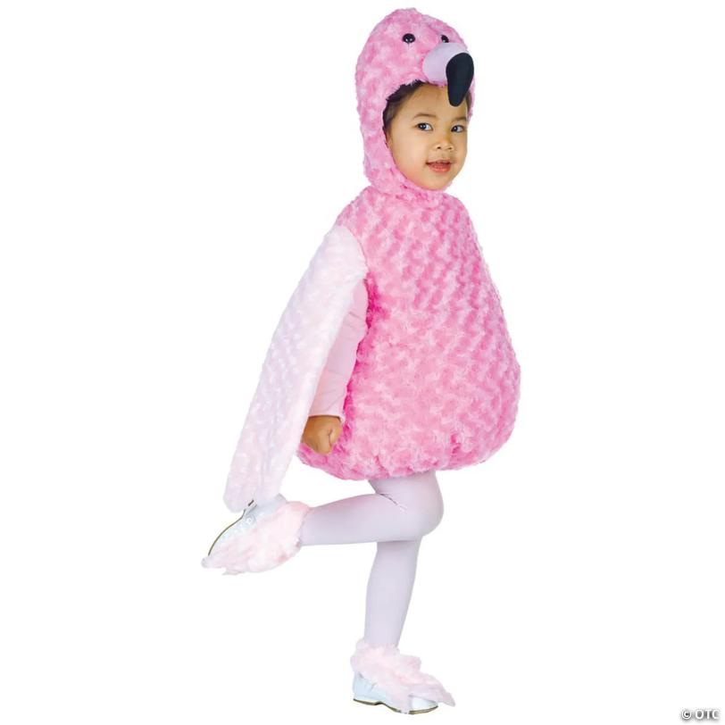 Toddler Flamingo Costume - 2T-4T Image