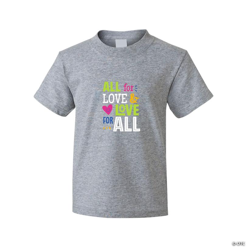 All for Love Youth T-Shirt - Extra Large Image