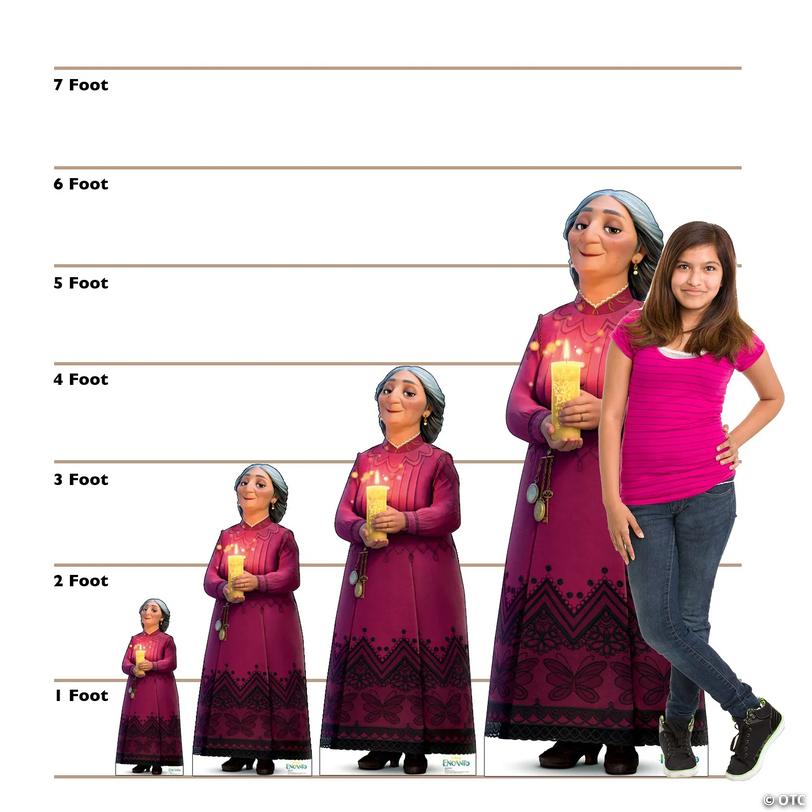 Disney&amp;#8217;s Encanto Abuela Cardboard Cutout Stand-Up Image