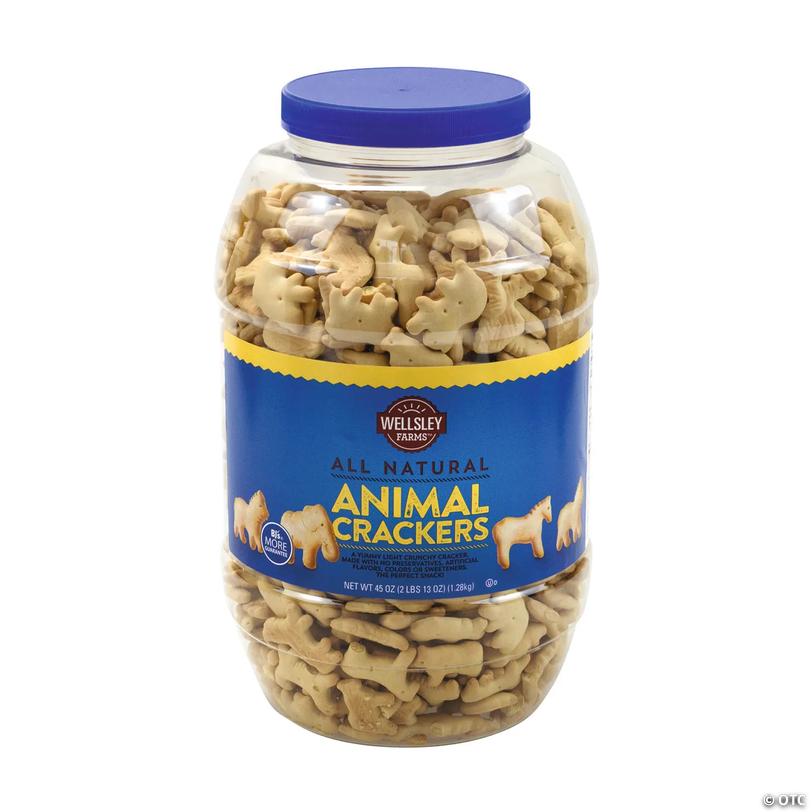 All-Natural Animal Crackers, 45 oz Image