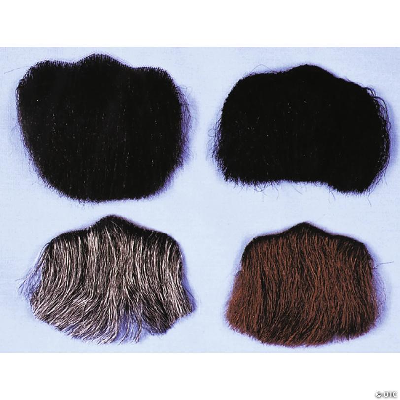 Men's Human Hair 3-Point Goatee Image