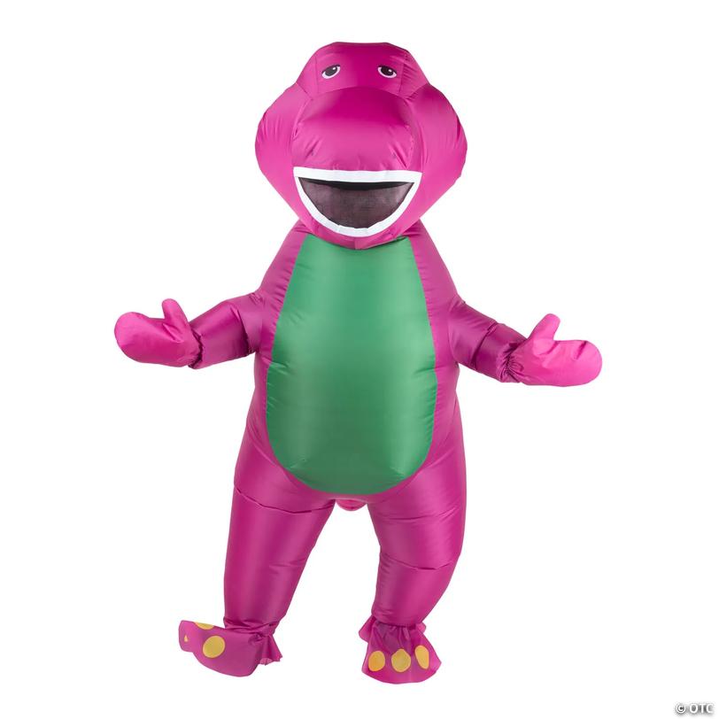 Adults Classic Inflatable Barney and Friends™ Barney Costume