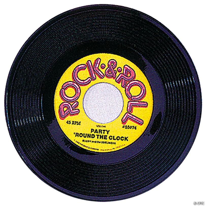 Record, Plastic Decoration Image