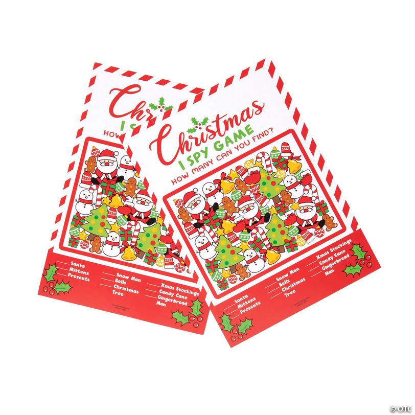 Christmas I Spy Games -24 pc Image