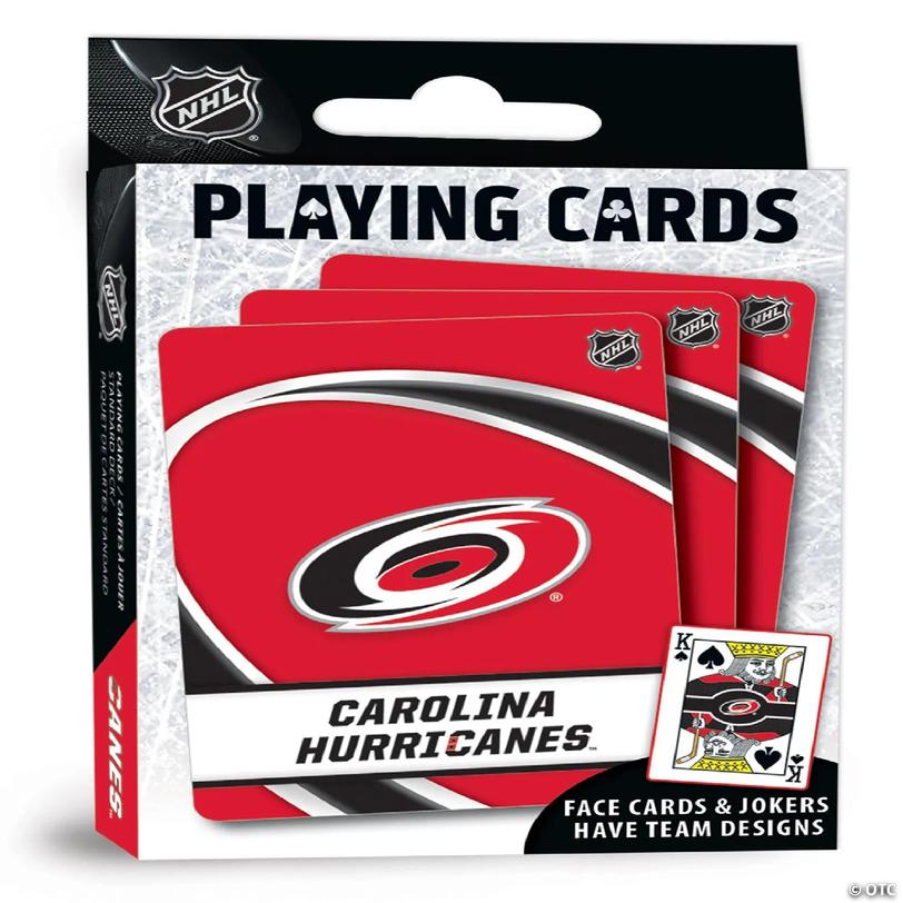 MasterPieces Carolina Hurricanes Playing Cards